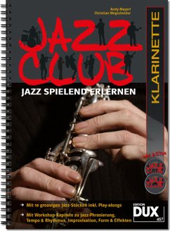 Cover Jazz Club, Klarinette (mit 2 CDs)