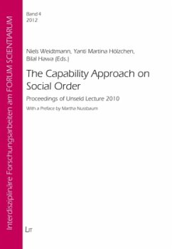Cover The Capability Approach on Social Order