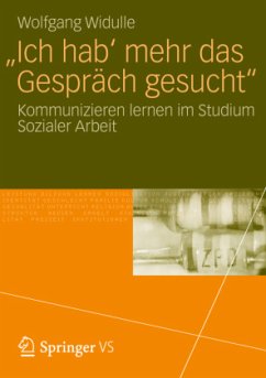 Cover 'Ich hab' mehr das Gespräch gesucht'
