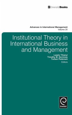 Institutional Theory in International Business