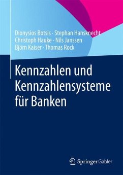 Kennzahlen und Kennzahlensysteme für Banken - Botsis, Dionysios;Hansknecht, Stephan;Hauke, Christoph