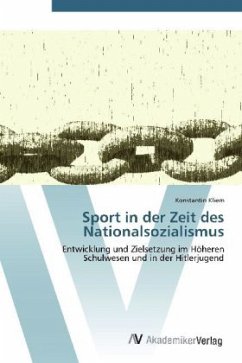 Cover Sport in der Zeit des Nationalsozialismus