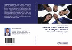 Personal values, personalty and managerial behavior