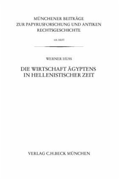 Die Wirtschaft Ägyptens in hellenistischer Zeit - Huß, Werner