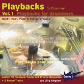 Rock-, Pop-, Funk- & Fusion-Grooves / Playbacks für Drummer, 1 Audio-CD 1