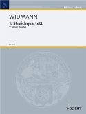 Streichquartett Nr.1 Partitur und Stimmen