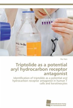 Triptolide as a potential aryl hydrocarbon receptor antagonist - Han, Rui