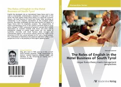 The Roles of English in the Hotel Business of South Tyrol - Gatterer, Manuel