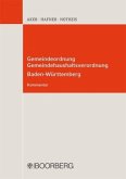 Gemeindeordnung (GemO), Gemeindehaushaltsverordnung (GemHVO) Baden-Württemberg, Kommentar