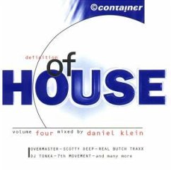 Definition Of House Vol. 4 - Definition of House 4 (1995, mixed by Daniel Klein)