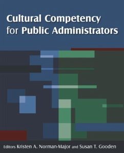 Cultural Competency for Public Administrators - Norman-Major, Kristen A; Gooden, Susan T
