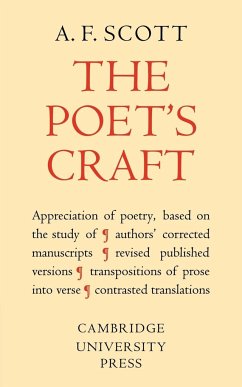 The Poet's Craft - Scott, A. F.