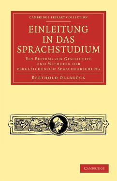 Einleitung in das Sprachstudium - Delbrück, Berthold