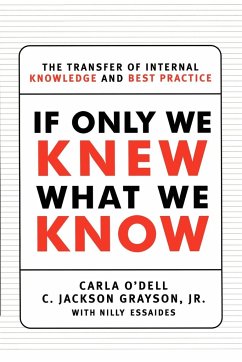 If Only We Knew What We Know - O'Dell, Carla; Grayson, C. Jackson