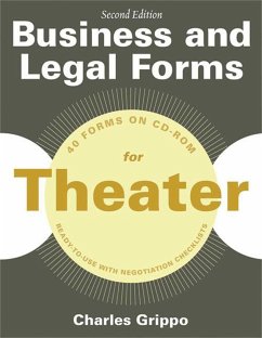 Business and Legal Forms for Theater, Second Edition - Grippo, Charles