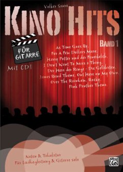 Kino Hits für Gitarre, m. Audio-CD / Kino Hits für Gitarre Band 1, Bd.1