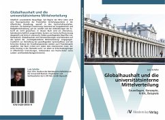 Globalhaushalt und die universitätsinterne Mittelverteilung - Schäfer, Lutz