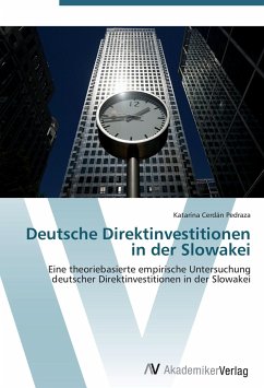 Deutsche Direktinvestitionen in der Slowakei - Cerdán Pedraza, Katarína