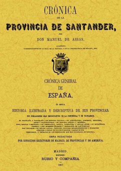 Crónica de la provincia de Santander - Assas, Manuel de