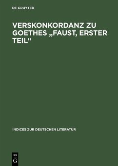 Cover Verskonkordanz zu Goethes 