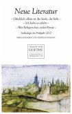 Neue Literatur: Anthologie im Frühjahr 2012 Neue Literatur: Anthologie im Frühjahr 2012