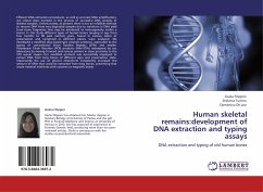 Human skeletal remains:development of DNA extraction and typing assays