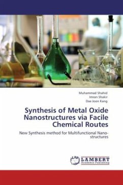 Synthesis of Metal Oxide Nanostructures via Facile Chemical Routes - Shahid, Muhammad;Shakir, Imran;Kang, Dae Joon