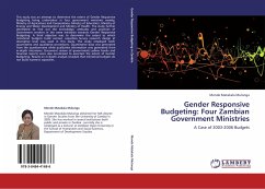 Gender Responsive Budgeting: Four Zambian Government Ministries