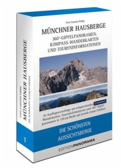 Münchner Hausberge - Die schönsten Aussichtsberge - Fiebig, Uwe-Carsten