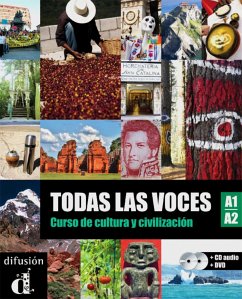 Todas las voces (A1/A2). Lehrbuch + Audio-CD + DVD - Chamorro, César; Martínez, Matilde; Murillo, Nuria; Sáenz, Alejandro