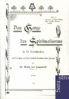 Das Ganze des Spiritualismus - Langsdorff, Georg von