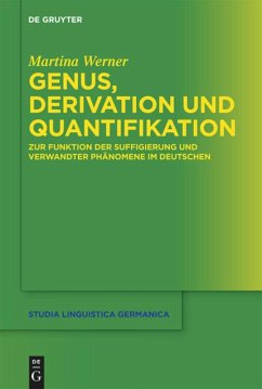 Genus, Derivation und Quantifikation - Werner, Martina