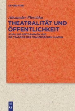 Theatralität und Öffentlichkeit - Pleschka, Alexander