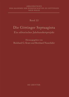 Die Göttinger Septuaginta