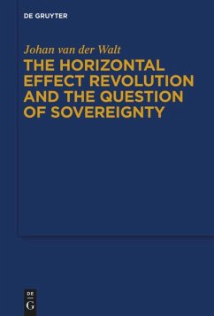 The Horizontal Effect Revolution and the Question of Sovereignty - Walt, Johan van der