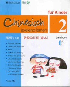 Cover Chinesisch spielend lernen für Kinder, Lehrbuch 2, m. 1 Audio-CD, 4 Teile