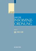 Insolvenzordnung / §§ 103-128 / Insolvenzordnung Band 3