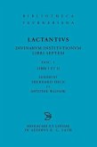 Divinarum institutionum libri septem 1- Libri I et II (eBook, PDF)