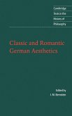 Classic and Romantic German Aesthetics