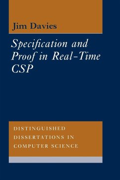 Specification and Proof in Real Time CSP - Davies, Jim