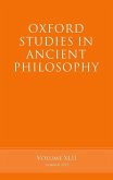 Oxford Studies in Ancient Philosophy