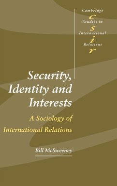 Security, Identity and Interests - Mcsweeney, Bill