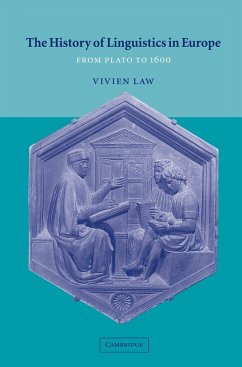 The History of Linguistics in Europe - Law, Vivien