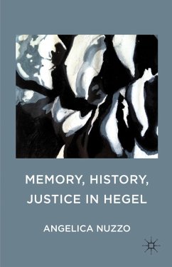 Memory, History, Justice in Hegel - Nuzzo, Angelica