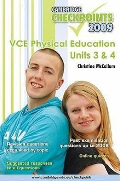 Cambridge Checkpoints Vce Physical Education Units 3 and 4 2009 - McCallum, Christine