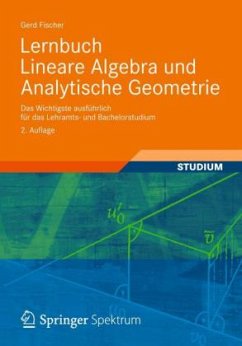 Lernbuch Lineare Algebra und Analytische Geometrie - Fischer, Gerd