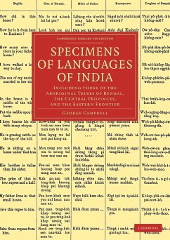 Specimens of Languages of India - Campbell, George