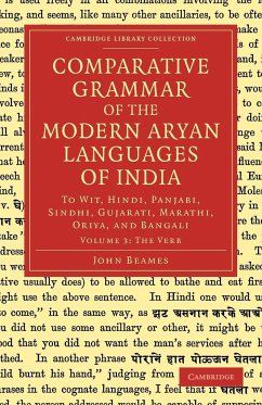 Comparative Grammar of the Modern Aryan Languages of India - Volume 3 - Beames, John