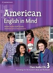 American English in Mind Level 3 Class Audio CDs (3) - Puchta, Herbert; Stranks, Jeff