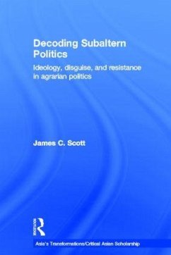 Decoding Subaltern Politics - Scott, James C